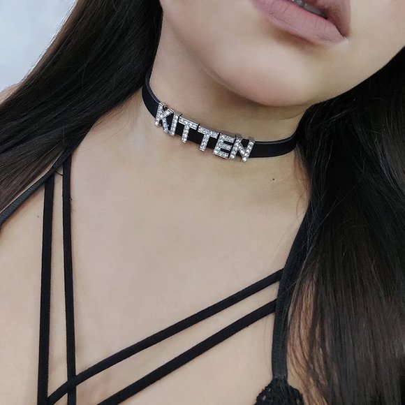 Custom Choker Kit for Personalized Customized Sexy DDLG Princess Daddys Baby - Picture 6 of 7